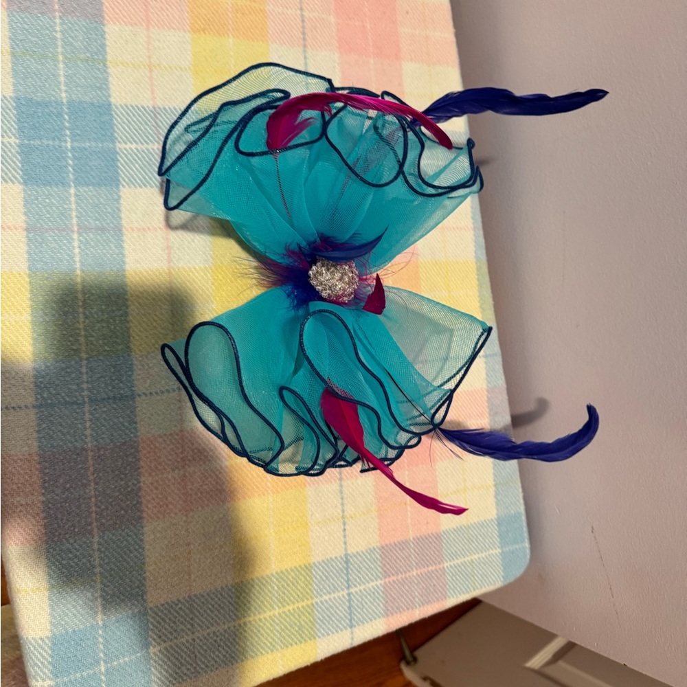 New Chic Blue and Pink Hair Accessories - Picture 2 of 4